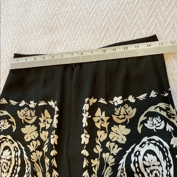 BCBGMaxAzria Black and Cream Maxi Skirt - Picture 6 of 10